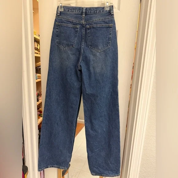 Q2 Premium High Waisted Loose Fit Jeans‎ - Picture 4 of 5